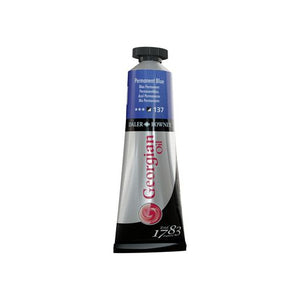 OIL PAINT – Daler Rowney GEORGIAN – 38ml Tube -	Permanent Blue