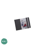 Hardback Watercolour Paper Book - TRAVEL JOURNAL - Hahnemuhle  TONED 200gsm WATERCOLOUR - GREY Book – A6