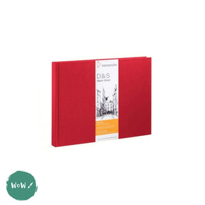 Hardback sketchbook - Square bound - Hahnemuhle D&S Book - A4 140gsm Landscape