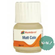HUMBROL - Mediums & Varnishes -  MODELCOTE MATTCOTE 28ml AC5601