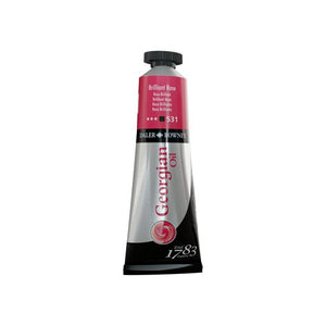 OIL PAINT – Daler Rowney GEORGIAN – 38ml Tube -	Brilliant Rose