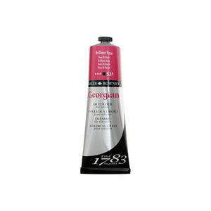 OIL PAINT - Daler Rowney GEORGIAN – 225ml tube - 	BRILLIANT ROSE