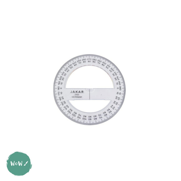 DRAWING ACCESSORY- Protractor - 360 Degree