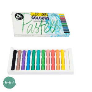 Soft Pastels Sets - Jakar - 12 assorted Colours
