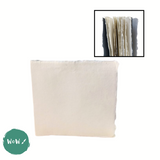 Khadi 100% cotton handmade Artists’ paper - PAPER BACK sketch book - 150gsm - 20 x 20 cm
