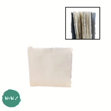 Khadi 100% cotton handmade Artists’ paper - PAPER BACK sketch book - 150gsm - 15 x 15 cm