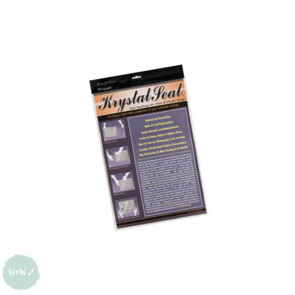 A4+ Krystal Seal Sleeves, Pack of 25