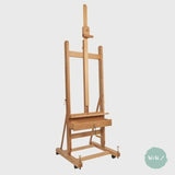 Studio Easel- MABEF - Small 'H' Frame - with hand cranked height adjustment - M05