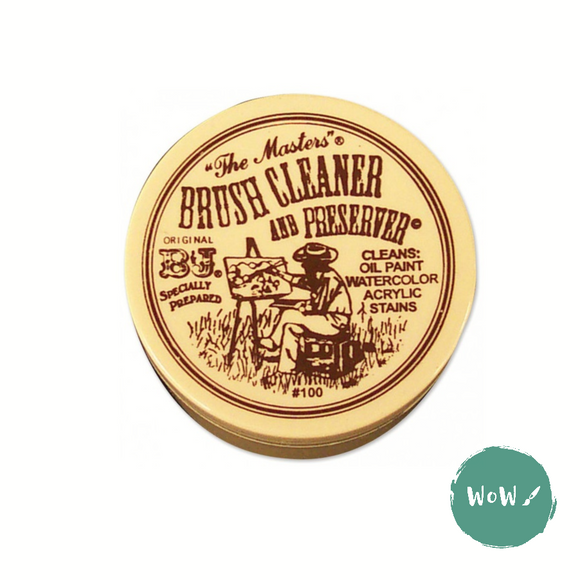 “The Masters”® Brush Cleaner & Preserver 75ml (2.5 oz)