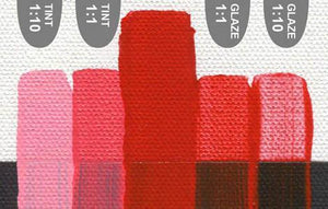 ARTISTS ACRYLIC PAINT - Golden FLUID - 30ml (1.US fl.oz)- Naphthol Red Light  V