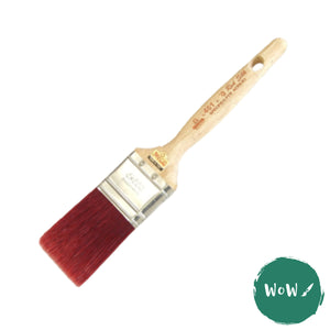Omega-Series 461 'Red Silk' Polyester Flat Brushes-60mm
