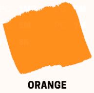 Paint Marker - POSCA – PC-8K – SINGLE - Broad Chisel Tip -	Orange (4)