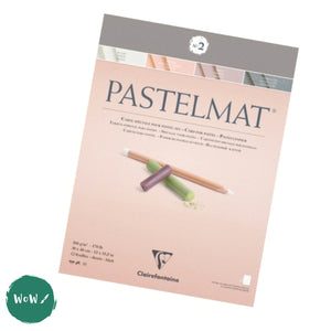 Clairefontaine PASTELMAT PAD 360gsm -  30 x 40 cm (approx. 12 x 16.5") - No. 2 - NEW SHADES