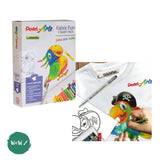 Pentel FABRIC FUN Pastel Dye Sticks 15 assorted colours & T- Shirt Set