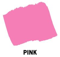 Paint Marker - POSCA – PC-8K – SINGLE - Broad Chisel Tip -	Pink (13)