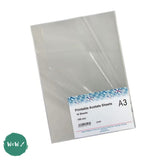 Acetate- Printable (colour copier & laser print compatible) Clear 100 micron - Pack of 10 sheets - A3