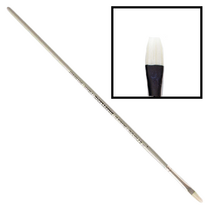 Oil & Acrylic Paint Brush - Pro Arte - Series D - BRISTLENE Synthetic Bristle – FLAT – 4