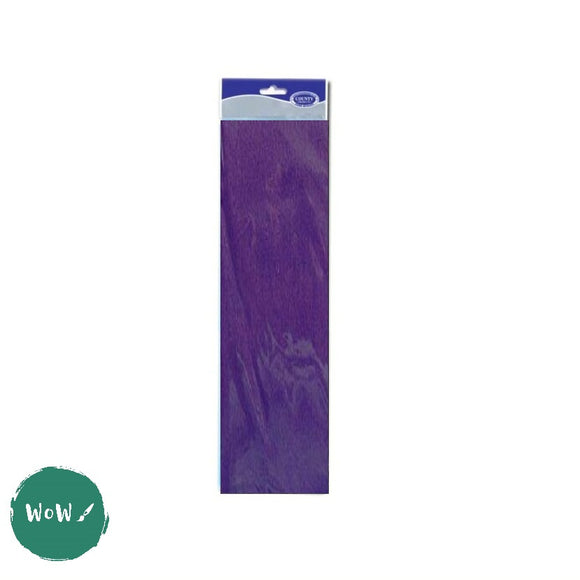 CREPE PAPER - 1.5 m x 50cm PURPLE