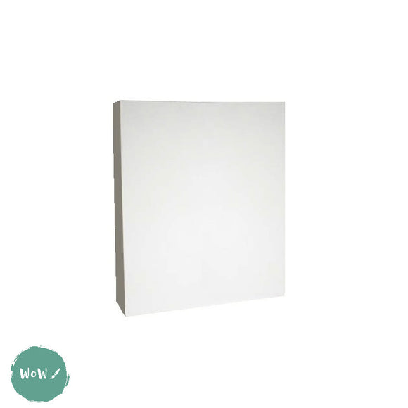 Wooden Painting Panel [green label]  Gesso PRIMED  38mm  thick  24 x 30