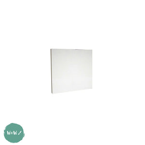 Wooden Painting Panel [green label]  Gesso PRIMED  38mm thick  10 x 10"