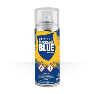 ACRYLIC SPRAY PAINT – Games Workshop - CITADEL - 400ml - 	MACRAGGE BLUE