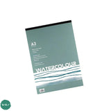 WATERCOLOUR PAPER PAD - SEAWHITE - 350gsm - NOT Surface - A3