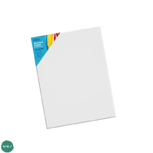 Artists Stretched Canvas - STANDARD Depth - WHITE PRIMED Cotton - SINGLE  - 350 gsm - 60 x 80cm (Approx. 24 x 31")