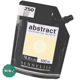 ACRYLIC PAINT - Sennelier ABSTRACT -  500ml pouch - 250 - FLESH OCHRE