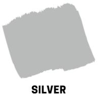 Paint Marker - POSCA – PC-8K – SINGLE - Broad Chisel Tip -	Silver (26)