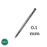 FINELINER PEN - Staedtler - 308 PIGMENT LINER -BLACK – mm 0.1