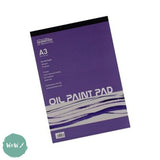 Pad - Oil Painting Paper - 10 sheets 240gsm, A3 by Seawhite