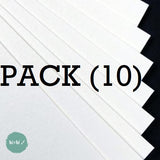 Seawhite Watercolour Paper- A2+ (17 X 24") 350 gsm NOT Surface- PACK of 10 SHEETS