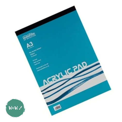 ACRYLIC PAPER PAD - Seawhite – 360gsm – A3