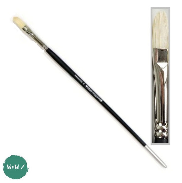 ARTIST HOG  Bristle Brush-  FILBERT 10 Long handle