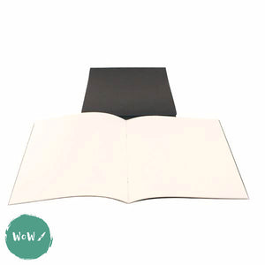 SOFTBACK SKETCHBOOK -  140 gsm WHITE paper - 250mm square