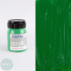 Seawhite High Pigment Acrylic 500ml - Cadmium Green (5326)