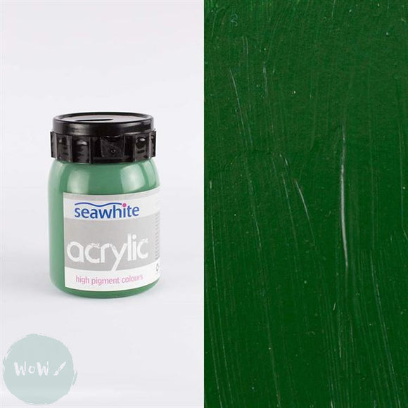 Seawhite High Pigment Acrylic 500ml - Hookers Green