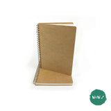 Hardback Spiral Bound Sketch book - DRAWING BOARD COVER - 160gsm White all-media paper - A4 Portrait