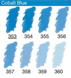 ARTISTS Soft Pastels - Sennelier - PASTEL L'ECU - SINGLE -	359	-	Cobalt Blue 359