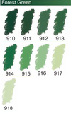 ARTISTS Soft Pastels - Sennelier - PASTEL L'ECU - SINGLE -	915	-	Forest Green 915