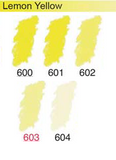 ARTISTS Soft Pastels - Sennelier - PASTEL L'ECU - SINGLE -	600	-	Lemon Yellow 600