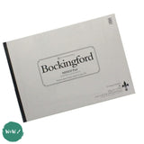 WATERCOLOUR PAPER PAD - Bockingford - MIXED SURFACE - 300gsm - HP, NOT & ROUGH -A3