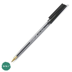 BALL POINT PENS - Staedtler 430 STICK pen - Black Medium