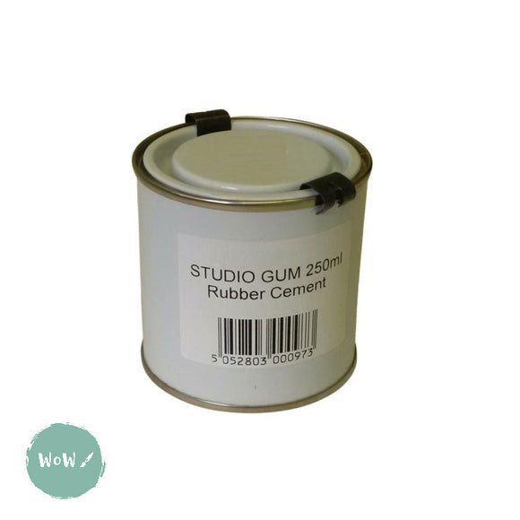Glue - STUDIO GUM (Cow Gum replacement) Rubber Cement 250ml