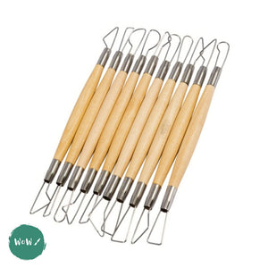Modelling Tool Set - Wire ended modelling tool set of 10