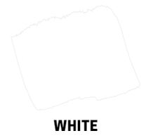 Paint Marker - POSCA – PC-8K – SINGLE - Broad Chisel Tip - White (01)