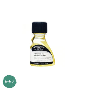 Oil Painting Oils- Winsor & Newton Safflower Oil 75ml