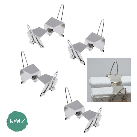 Wet Canvas Carrying Clips (Pack of 4)