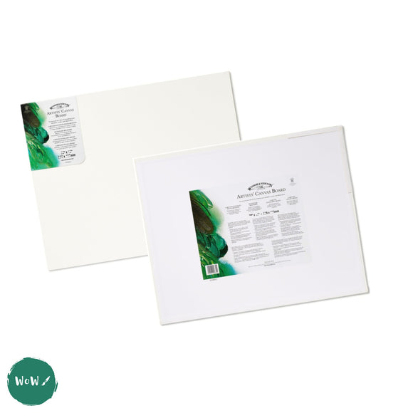 Canvas Board - WHITE PRIMED 100% COTTON - Winsor & Newton ARTISTS -  20 x 24
