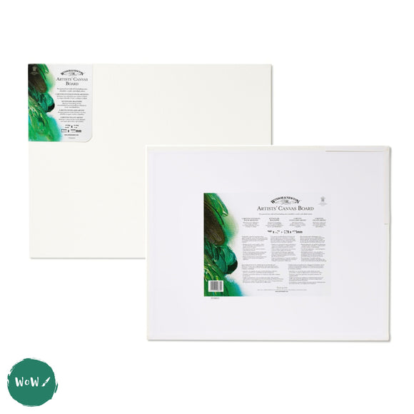 Canvas Board - WHITE PRIMED 100% COTTON - Winsor & Newton ARTISTS -  20 x 30
